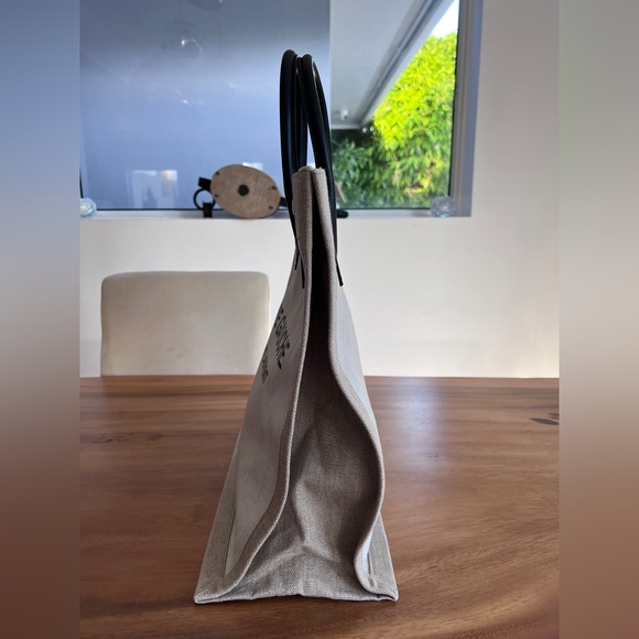 Saint Laurent Rive Gauche Tote in Canvas - Picture 3 of 13